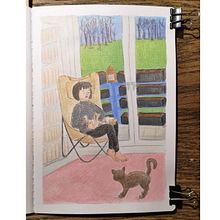 Mein Kursprojekt: Das Skizzenbuch als Erkundungsreise: Finde deinen Zeichenstil . Ilustrasi tradisional, Membuat sketsa, Kreativitas, Menggambar, Lukisan Cat Air, Buku sketsa, Dan Lukisan Guas proyek oleh Ursula Wohlrab - 01.13.2022