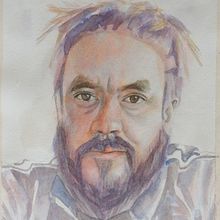 Mi Proyecto del curso: Retrato artístico en acuarela. Fine Arts, Painting, Watercolor Painting, and Portrait Drawing project by Elise - 01.10.2022