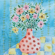 FLORES EN  EL HOGAR. Mi Proyecto del curso: Creación de paletas de color con acuarela. Traditional illustration, Fine Arts, Painting, Watercolor Painting, and Color Theor project by Isabel Uribe Moya - 01.14.2022
