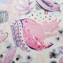 My project in Creative Illustration: Play with Unexpected Materials course. Un projet de Illustration traditionnelle, Beaux Arts, Peinture, Créativité , et Carnet de croquis de Hany - 14.01.2022