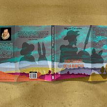 Capa do livro Dom Quixote. Un progetto di Design editoriale, Graphic design e Rilegatura di isaweberdora - 14.01.2022