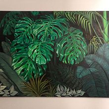 Jungle Ein Projekt aus dem Bereich Ölmalerei und Traditionelle Illustration von Kaśka Gorczyca - 13.09.2021