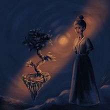 My project in Fantastical Illustrations with Procreate course. Un projet de Illustration traditionnelle, Illustration numérique , et Dessin numérique de Adina Tulvan - 13.01.2022