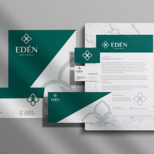 EDÉN - Brand Identity. Br, ing, Identit, Design, Graphic Design, Packaging, Product Design, and Photo Retouching project by Alonso Fernández - 01.15.2022