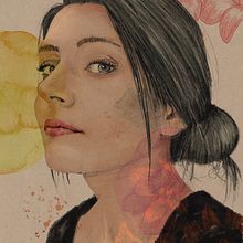 My project in Illustrated Portraits with Procreate course. Traditional illustration, Vector Illustration, Digital Illustration, and Portrait Drawing project by KT - 01.15.2022