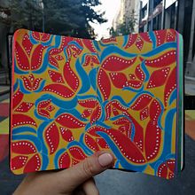 My project in Botanical Patterns in a Sketchbook: Conquer the Blank Page course. Un projet de Illustration traditionnelle, Création de motifs, Illustration botanique , et Carnet de croquis de Verena Remmele - 15.01.2022