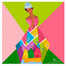 Beautiful Places in the world. Un proyecto de Ilustración tradicional, Ilustración vectorial, Dibujo y Diseño para Redes Sociales de Alessandra Loreti - 15.01.2022