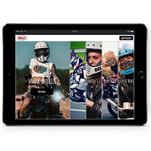 Bell helmets. Web Development, and Web Design project by Arantza Beitia - 09.05.2021