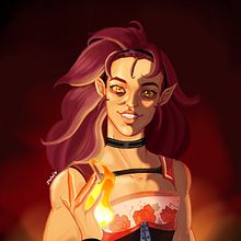 Mi Proyecto del curso: Iluminación y color para retratos digitales en Photoshop . Un projet de Illustration traditionnelle, Illustration numérique , et Peinture numérique de Isabel Rubio Cruz - 16.01.2022