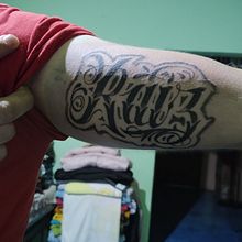 Mi Proyecto del curso: Tatuaje a mano alzada de letras cursivas. Projekt z dziedziny T, pografia i Projektowanie tatuaż użytkownika Pichardo Slanck - 15.01.2022
