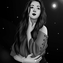Portrait. Projekt z dziedziny Tradycyjna ilustracja użytkownika Nivedita Nandini - 16.01.2022