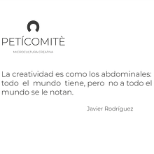 PETÍCOMITÈ: Cultura en pequeño formato para llegar a todas las personas.. Marketing, Cop, writing, Stor, telling, Content Marketing, and Communication project by javier.rodhern - 01.16.2022