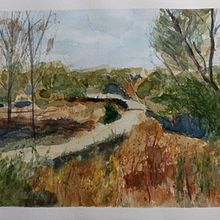 Mi Proyecto del curso: Paisajes naturales en acuarela. Fine Arts, Painting, and Watercolor Painting project by Isabel Alario - 01.16.2022