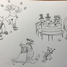 Mein Kursprojekt: Surrealistische Illustration mit Finelinern. Un progetto di Illustrazione tradizionale, Disegno a matita, Disegno, Disegno realistico, Disegno artistico e Illustrazione con inchiostro di michaela.braeuninger - 16.01.2022