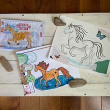 Projet en famille!. Arts, Crafts, and Traditional illustration project by bleucorail - 01.15.2022