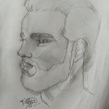 Meu projeto do curso: Caderno de retratos: explore o rosto humano. Projekt z dziedziny Sketching,  R, sunek, Portret,  R, sunek art, st, czn i Sketchbook użytkownika Estela Vitória Costa da Silva - 16.01.2022