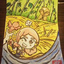Mi Proyecto del curso: Ilustración en acuarela con influencia japonesa. Projekt z dziedziny Trad, c, jna ilustracja,  R, sunek i Malowanie akwarelą użytkownika Mario Rodrigo Romero - 16.01.2022