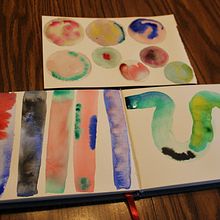 Wet in Wet Ein Projekt aus dem Bereich Aquarellmalerei von Barbara Malcolm - 16.01.2022