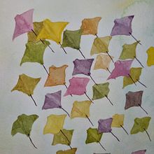 A Fever Of Stingrays. Projekt z dziedziny Trad, c i jna ilustracja użytkownika kmc2035 - 17.01.2022