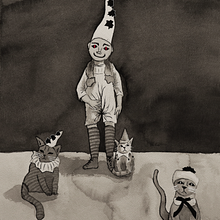 My project in Introduction to Illustration with India Ink course. Projekt z dziedziny Trad, c, jna ilustracja,  Sztuki piękne,  R, sunek,  R i sunek atramentem użytkownika dragonridergir123 - 17.01.2022