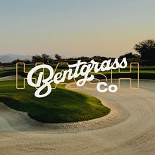 Bentgrass Hash Co.. Un progetto di Lettering, Design di loghi e Graphic design di Alex Aperios - 17.01.2022