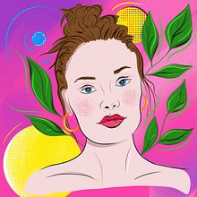 My project in Illustrated Portraits: Adobe Fresco for Beginners course. Digital Illustration project by Tessa Frehse - 01.17.2022