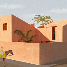 Meu projeto do curso: Representação gráfica de projetos arquitetônicos. Architecture, Graphic Design, Interior Architecture, Interior Design, L, scape Architecture, Collage, Digital Architecture, and Architectural Illustration project by Beatriz Ribeiro - 01.15.2022