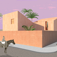 Mi Proyecto del curso: Representación gráfica de proyectos arquitectónicos. Een project van Architectuur, Grafisch ontwerp, Interactief ontwerp, Interieurontwerp, L, scaping, Collage, Digitale architectuur,  Architecturale illustratie,  Ontwerp y Traditionele illustratie van Clara Idrogo - 17.01.2022