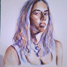 Mi Proyecto del curso: Retrato artístico en acuarela. Un proyecto de Bellas Artes, Pintura, Pintura a la acuarela y Dibujo de Retrato de Alessandro GR - 17.01.2022