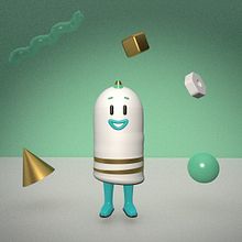 Mi Proyecto del curso: Diseño de personajes en Cinema 4D: del boceto a la impresión 3D. Projekt z dziedziny Trad, c, jna ilustracja, 3D, Animacje 3D i Projektowanie postaci 3D użytkownika Jesus Tendero - 16.01.2022
