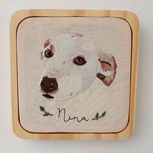 Meu projeto do curso: Needle painting para principiantes. Embroider, Naturalistic Illustration, and Textile Design project by Leandro Rovaris - 01.15.2022