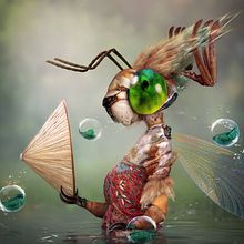 River Fairy. Un proyecto de Ilustración tradicional y Fotografía de Liliam Rachel Leon Perez - 17.01.2022