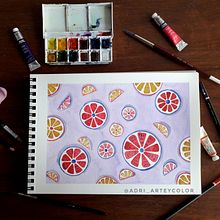 Mi Proyecto del curso: Colores en acuarela: descubre tu personalidad cromática. Un projet de Illustration traditionnelle, Beaux Arts, Peinture, Aquarelle , et Théorie des couleurs de Adriana Salgado - 14.01.2022