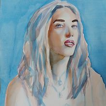 Meu projeto do curso: Retrato artístico em aquarela Ein Projekt aus dem Bereich Bildende Künste, Malerei, Aquarellmalerei und Porträtzeichnung von Sonia Marreiros - 17.01.2022