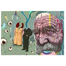 Recuerdos de un enfermo de Alzheimer . Traditional illustration project by Felipe Carrasco (Piri) - 01.21.2020