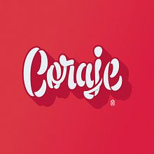 Coraje Ein Projekt aus dem Bereich Lettering von Agustín Pizarro Maire - 18.01.2022