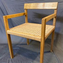 Stock Chair with Danish Cord Seat. Un progetto di Artigianato, Design e creazione di mobili, Interior design, Interior Design, Fiber Art, Upc e cling di Matt - 14.01.2022