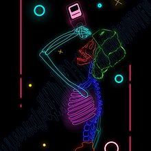 Esqueleto flotante . Desen în creion de Sebastián Ramírez Valencia - 01.15.2021