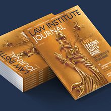 Law Institute Journal. Design, Art Direction, and Editorial Design project by Katherine Alexander - 01.18.2022