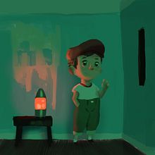 My project in Lighting Principles for Digital Painting course. Traditional illustration, Digital Illustration, and Digital Painting project by Rowan Elaraby - 01.18.2021