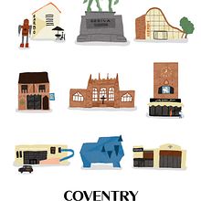 My project in Colorful City Portraits: Illustrate Your Favorite Place course. Un progetto di Illustrazione tradizionale, Infografica, Disegno, Illustrazione digitale e Pittura digitale di Suzanne Rocha - 17.01.2022