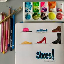 shoe closet. Un progetto di Illustrazione tradizionale di Trena - 18.01.2022