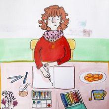 My project in Exploratory Sketchbook: Find Your Drawing Style course. Traditional illustration, Sketching, Creativit, Drawing, Watercolor Painting, and Sketchbook project by Robyn Hepburn - 01.14.2022