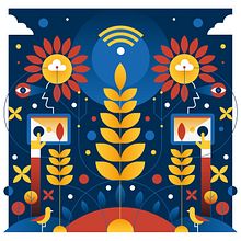 Barilla - Grani d'Autore. Un proyecto de Ilustración tradicional de Francesco Poroli - 18.01.2022