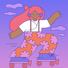 Skate To Me. Un progetto di Illustrazione tradizionale di Hello Vonnie - 18.01.2022