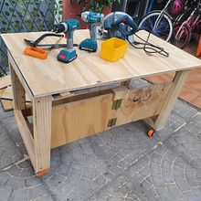 Meson de trabajo plegable . % Juan Cortes Collado tarafından hazırlanan Mimarlık projesi - 01.01.2022