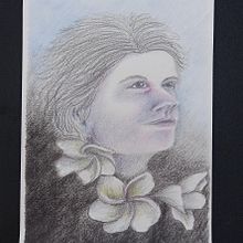 Meu projeto do curso: Retrato criativo em chiaroscuro com lápis. Traditional illustration, Pencil Drawing, Portrait Drawing, Artistic Drawing, and Colored Pencil Drawing project by Susana Garcia - 01.18.2022