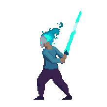 Mi Proyecto del curso: Animación de personajes en pixel art para videojuegos. Projekt z dziedziny Animacja postaci, Gr, komputerowe, Pixel art i Tworzenie gier wideo użytkownika Leo Leguizamon - 18.01.2022
