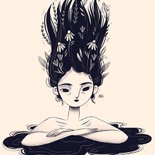 Blooming mind. Un progetto di Illustrazione tradizionale, Disegno, Illustrazione editoriale, Illustrazione digitale e Illustrazione con inchiostro di Rachel Winkle - 18.01.2022