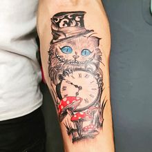 Mi Proyecto del curso: Técnicas de color para tatuajes. Traditional illustration, Drawing, Digital Illustration, Tattoo Design, and Digital Drawing project by Massiel Walker - 06.03.2022